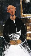 Amedeo Modigliani La Fantesca oil painting